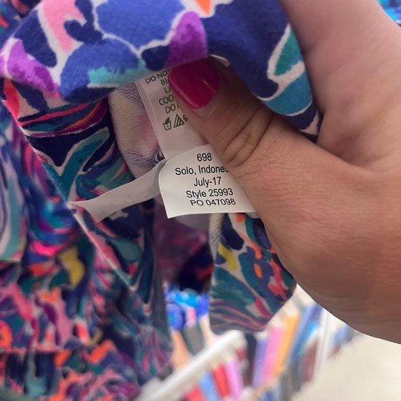 Lilly Pulitzer Harper shift dress seas the day print size small - Picture 3 of 4